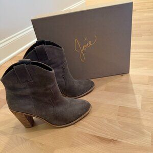 Joie Women's Monte Western Mid Heel Booties | Size 39.5